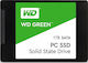 Western Digital Green SSD 1TB 2.5'' SATA III WDS100T2G0A