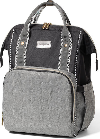 Babyono Diaper Bag Oslo Style Gray 30x40cm.