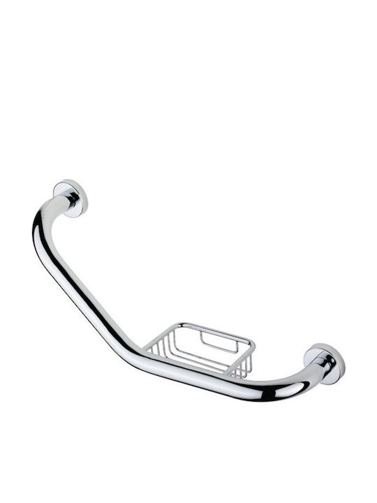 Tema Λαβή Μπάνιου Inox ΑΜΕΑ 34cm Ασημί