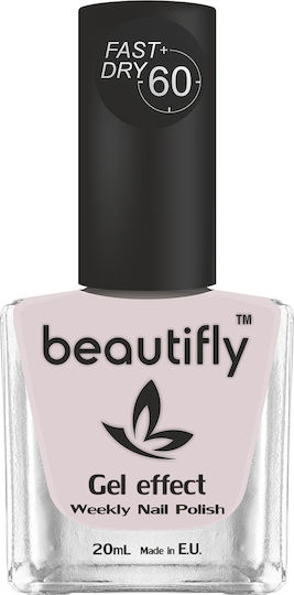 Beautifly Glossy Long Lasting Quick Dry Nail Polish 240 Icy Mocca 20ml