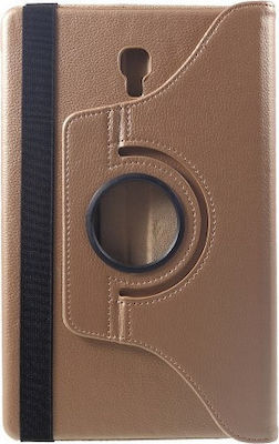 Rotating Flip Cover Synthetic Leather Rotating Gold (Galaxy Tab A 10.5 2018)