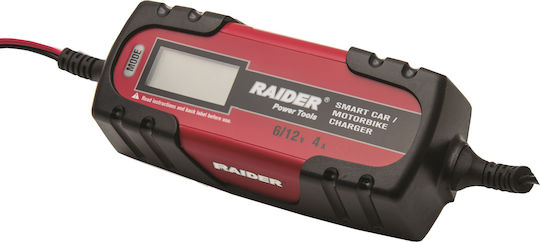Raider RD-BC13 Auto-Batterieladegerät & Motorrad 6/12V