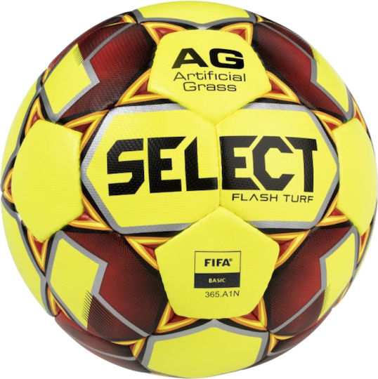 Select Sport Turf 5 2019 IMS Μπάλα Ποδοσφαίρου Κίτρινη