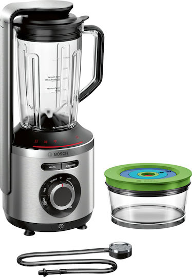 Bosch Serie 8 Mixer mit Tritan Kanäta 1,5 l 1000W Silber