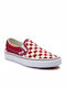 Checkerboard Πάνινα Ανδρικά Slip-On Rumba Red
