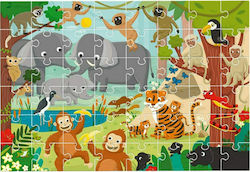 Kids Puzzle Jungle for 3++ Years 48pcs Ludattica