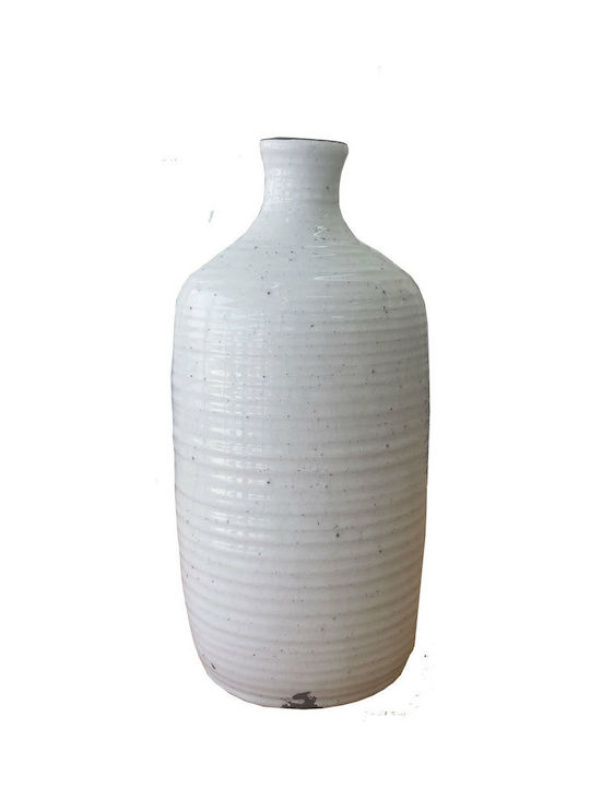 JK Home Decoration Ceramic Vase 176414 16.5x16.5x33.5cm