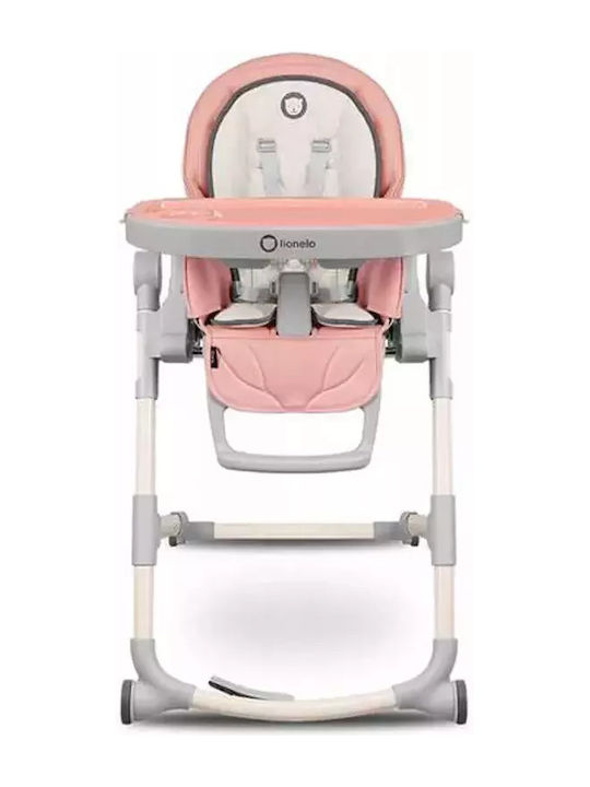 Lionelo Cora Foldable Highchair with Metal Fram...