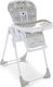 Pali Pappy Foldable Baby Highchair 3 in 1 with Adjustable Height Gray