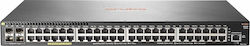 HP Aruba 2930F Managed L3 PoE+ Switch με 48 Θύρες Gigabit (1Gbps) Ethernet και 4 SFP Θύρες