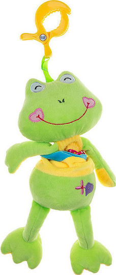Akuku Κρεμαστό Παιχνίδι Αυτοκινήτου Plush Frog With A Clip
