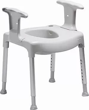 Etac Swift Freistehender Toiletten-Hubsitz Anheben