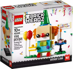 Lego Brick Headz Birthday Clown for 10+ Years