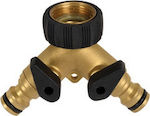 Double Water Valve Brass Double Water Valve