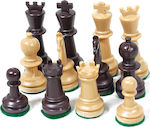 Plastic Chess Pawns Brown / Beige 7.5cm 502108