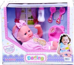 Baby Doll Set Μωρό με Σετ Φαγητού for 1.5+ Years Old