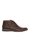 Damiani Men's Leather Boots Cognac