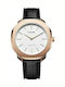 D1 Milano Men's Watch 36mm Battery with Black Leather Strap