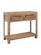 Solid Wood Console Table Acacia L82xW33xH73cm