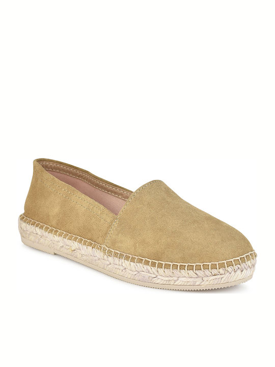 Viguera 0822 Din catifea Espadrile dama Camel