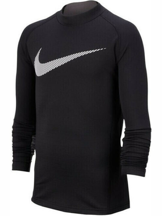 Nike Therma Mock GFX Παιδική Ισοθερμική Μπλούζα...