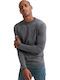 Superdry Edit Merino Men's Long Sleeve Blouse Gray