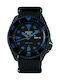 Seiko 5 Sports Часовник Автоматичен с Черно Платнена каишка