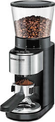 Rommelsbacher EKM 500 Electric Coffee Grinder 160W for 100gr Beans and 12 Grind Levels Black