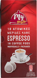 My Gusto E.S.E. Pod Espresso 18caps My Gusto E.S.E. Pod Espresso 18caps