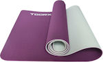 Toorx MAT-184 Στρώμα Γυμναστικής Yoga/Pilates Μωβ (183x60x0.6cm)