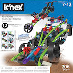 K'Nex Παιχνίδι Κατασκευών Πλαστικό Rad Rides (12 in 1) για Παιδιά 7+ Ετών