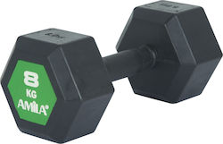 AMILA Βαράκι Εξάγωνο Λαστιχένιο 1 x 8kg