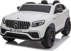 Mercedes Benz GLC Kids Electric Car Two Seater with Remote Control Licensed 12 Volt White /white
