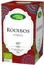 Artemis Ceai Roșu Produs Organic Rooibos 20 Pungi 28gr