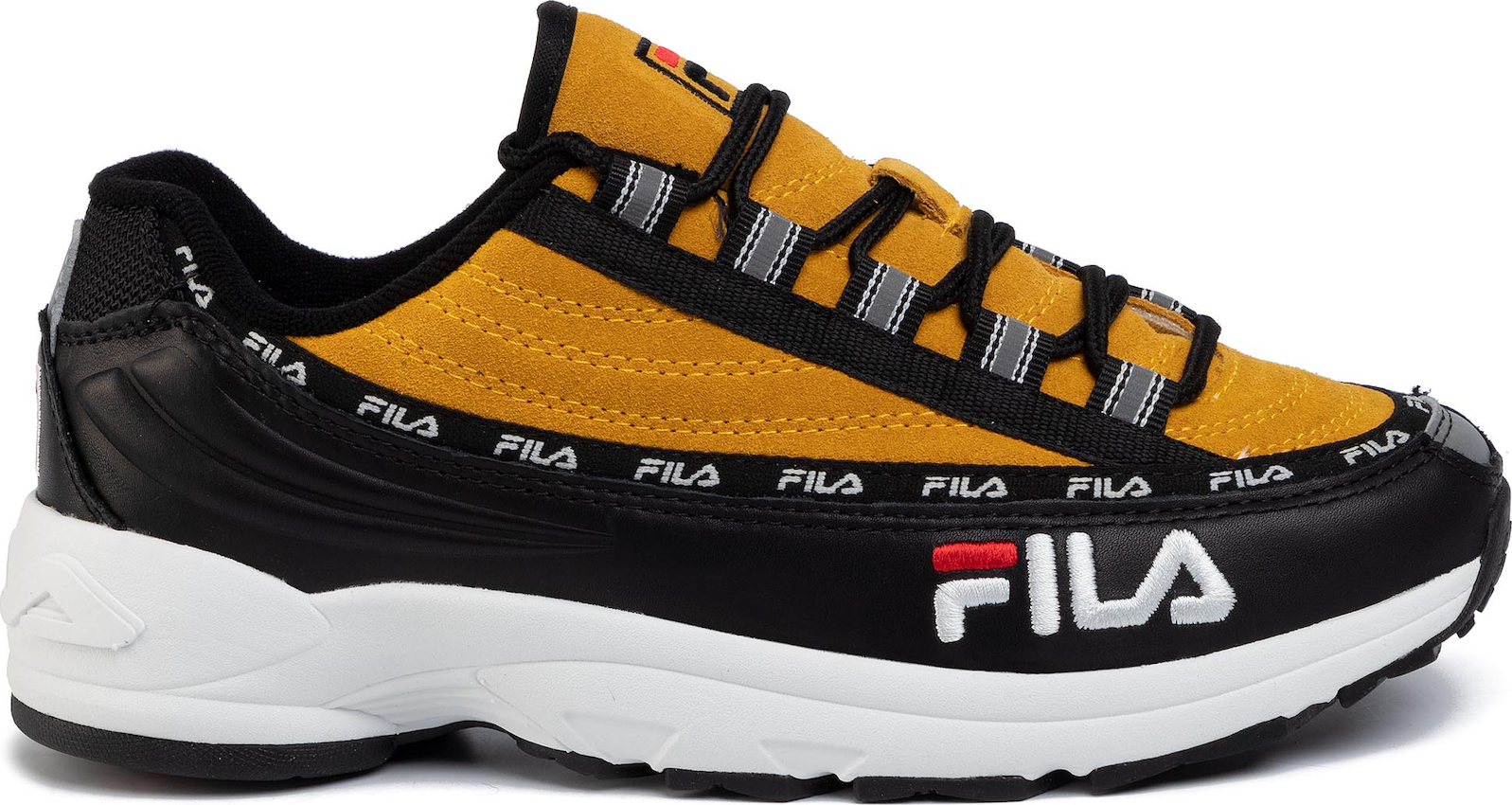 fila black white