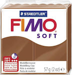 Staedtler Fimo Soft Polymerer Ton Caramel 57gr 8020-7