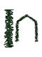 vidaXL 10m PVC Christmas Garland Green 1000cm 1pc