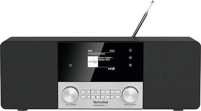 Technisat DigitRadio 4 C Tabletop Radio Electric DAB+ with Bluetooth Black