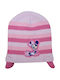 Stamion Minnie Mouse Kids Beanie Knitted Pink