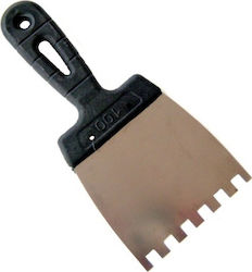 Maan Tile Spatula Metallic Tooth with Plastic Handle