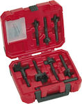 Milwaukee Hole Saw Set Ξυλοτρύπανα Selfeed with Diameter από 25mm έως 65mm for Wood