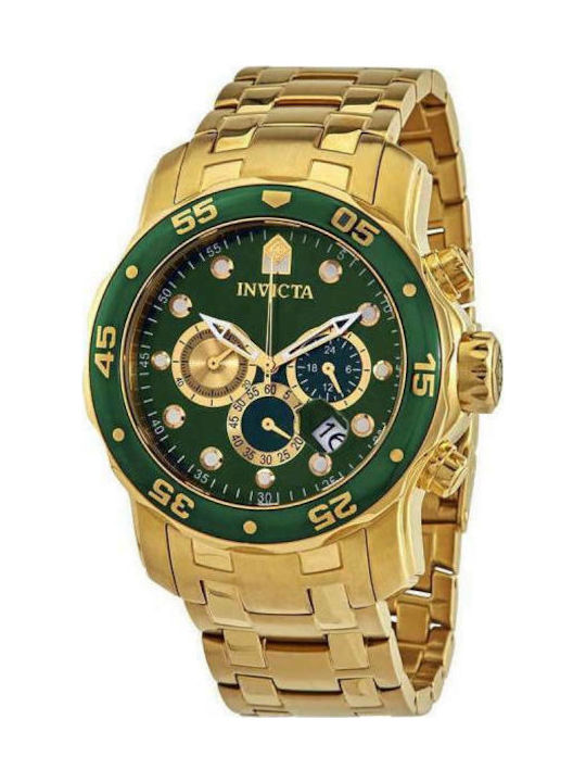 Invicta Pro Diver 28719 Green Gold Skroutz.gr