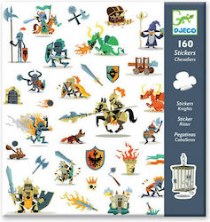 Djeco Stickers Ιππότες for Children 3++ Years 160pcs