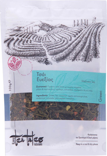Kawacom Πράσινο Τσάι Tea Tales Ευεξίας 100gr