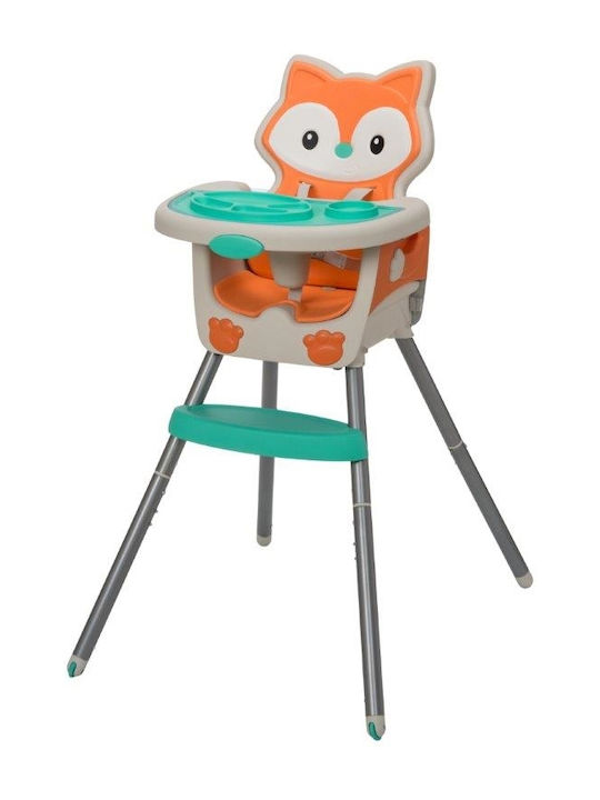 Infantino Grow With Me Baby Highchair 4 in 1 with Adjustable Height Multicolour