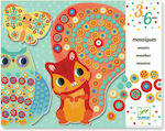 Djeco Mosaic Κατασκευάζω Ζωάκια for Children 3++ Years