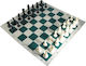 Schach Faltbare Rolle mit Schachfiguren 43x43cm