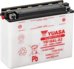 Yuasa Motorradbatterie AL-A2 mit Kapazität 16Ah