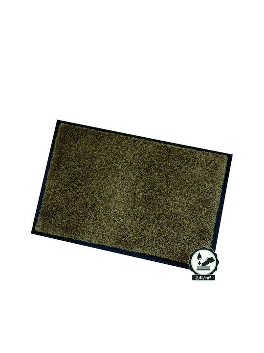 Sdim Carpet with Non-Slip Underside Doormat Memphis 093 Brown 40x60cm