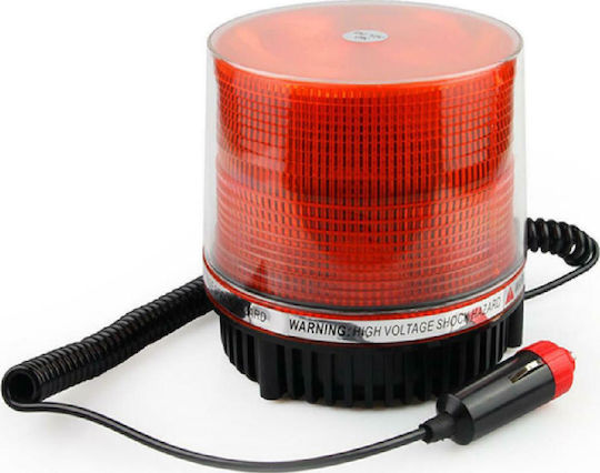 AMiO Auto-Leuchtturm LED 12V 11.5cm mit Orange Beleuchtung